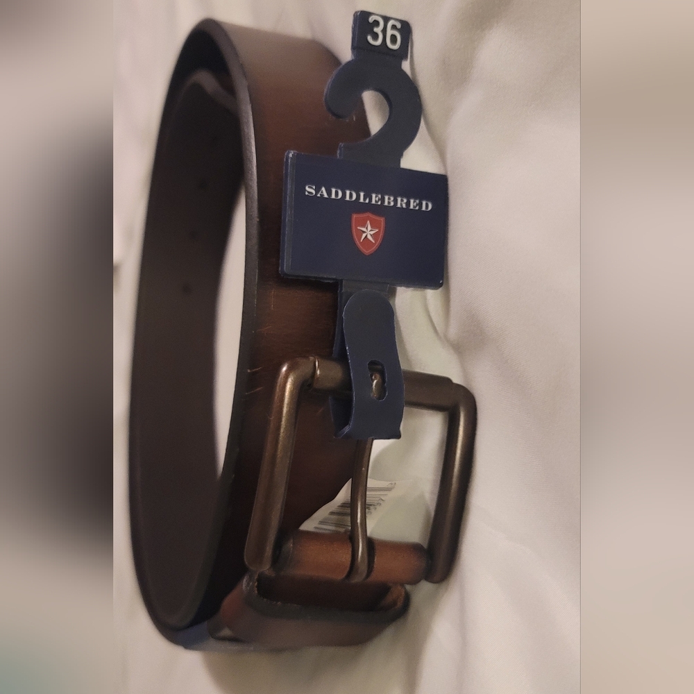 Men's Saddlebred Brown Belt